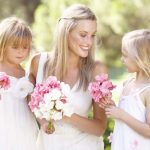 Wedding - bride and bridesmaids