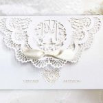 Wedding invitation - cut out